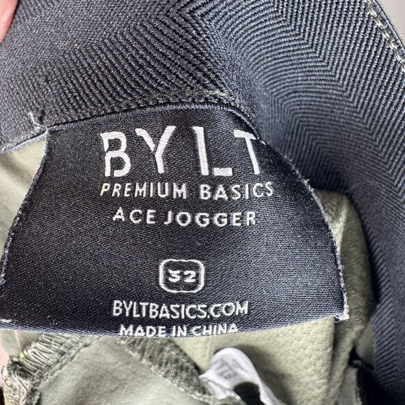 Bylt Ace Jogger 32 Green Pants Men’s - Picture 5 of 5